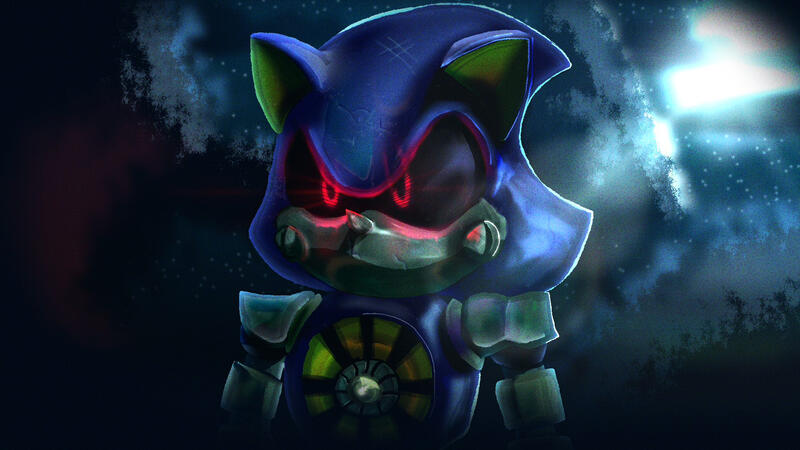 Metal Sonic from Sonic Movie 4 Metal Sonic from Sonic Movie 4