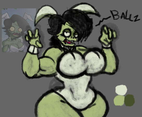 BunnyZ from PvZ: Delturbia