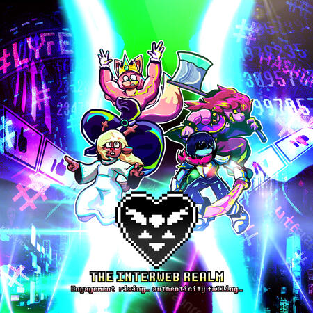 DELTARUNE: The Interweb Realm Promo Art DELTARUNE: The Interweb Realm Promo Art